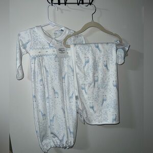Nellaprima Baby Gown & Blanket Set
